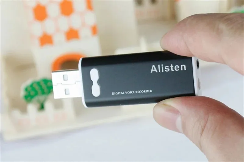 1 шт. мини 8 ГБ USB Голосовая активация цифровой Аудио Диктофон Профессиональный диктофон флэш-накопитель на большие расстояния запись звука