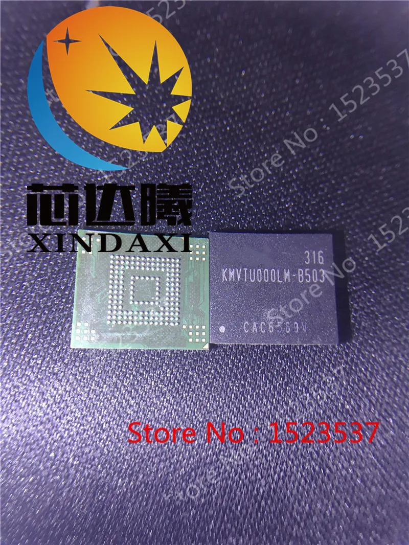 1 шт./лот xindaxi KMVTU000LM B503 KMV3W000LM B310 16 г eMMC чипа флэш памяти с прошивкой