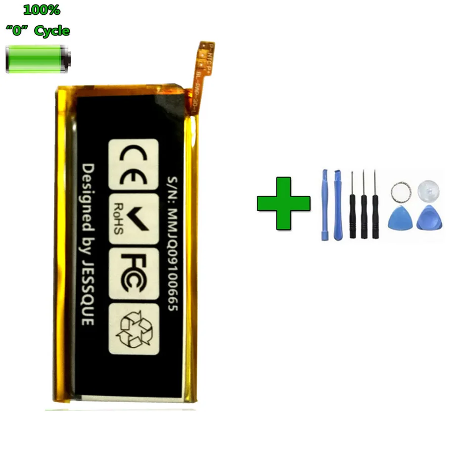 Набор инструментов 240 мАч 616 0467 0406 аккумулятор для Apple iPod Nano 4 4G Gen. Nano4 A1285 8 Гб 16