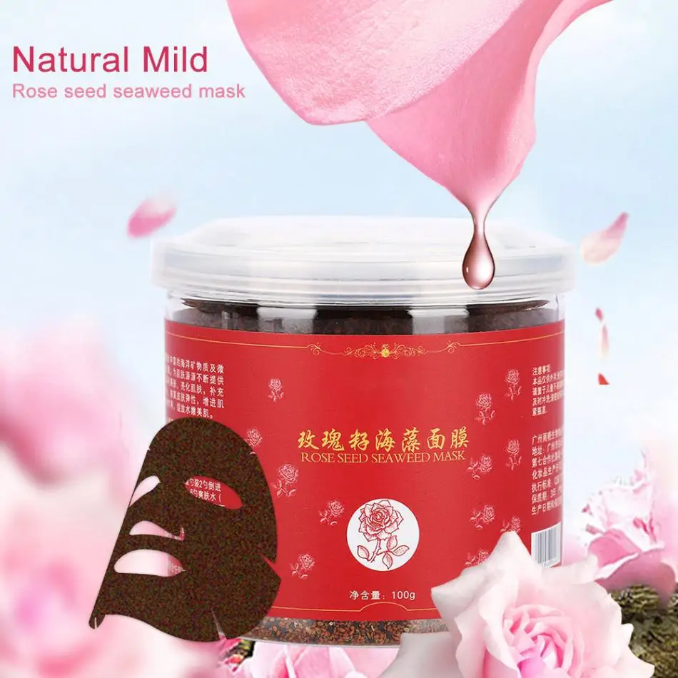 100g Seaweed Mask Mud Paste Small Particles of Pure Natural Hyrdating Whitening Moisturizing Algae Blemish Face | Красота и здоровье