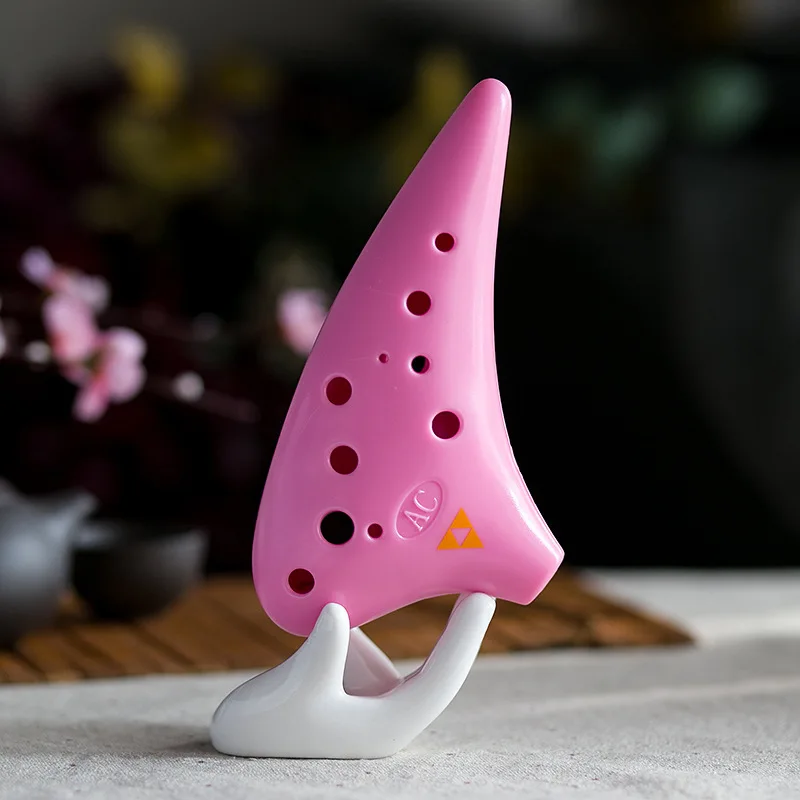Ocarina пластиковая защитная 12 отверстий отверстий|Окарина| |
