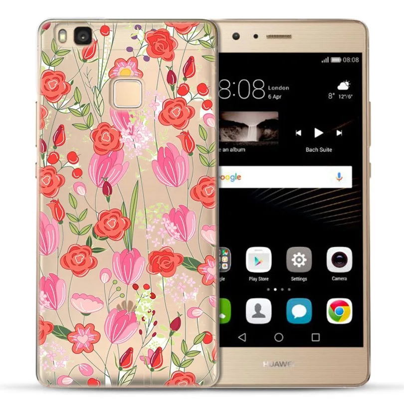 Funda For Huawei P9lite/P8 Lite 2016 2017 Y5 II 2 Y5ii / Y6ii Compact Honor 5A LYO-L21 Soft TPU Silicone Pattern Case A333 |