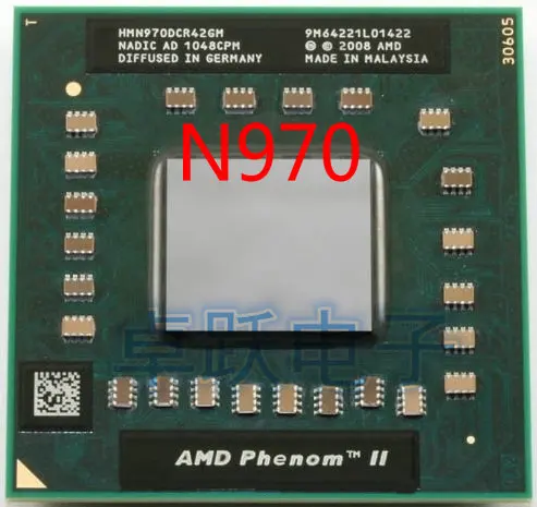 Процессор N970 AMD Phenom процессор HMN970DCG42GM 638 pin PGA компьютерная розетка S1 2,2G