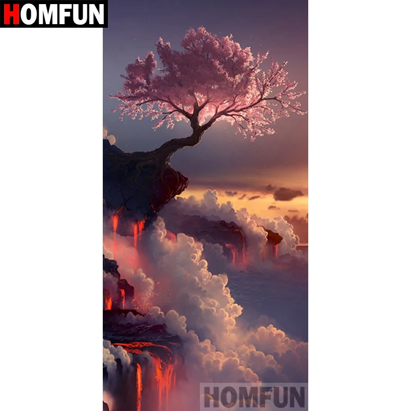 Алмазная живопись HOMFUN A06167 алмазная вышивка с полными квадратными/круглыми