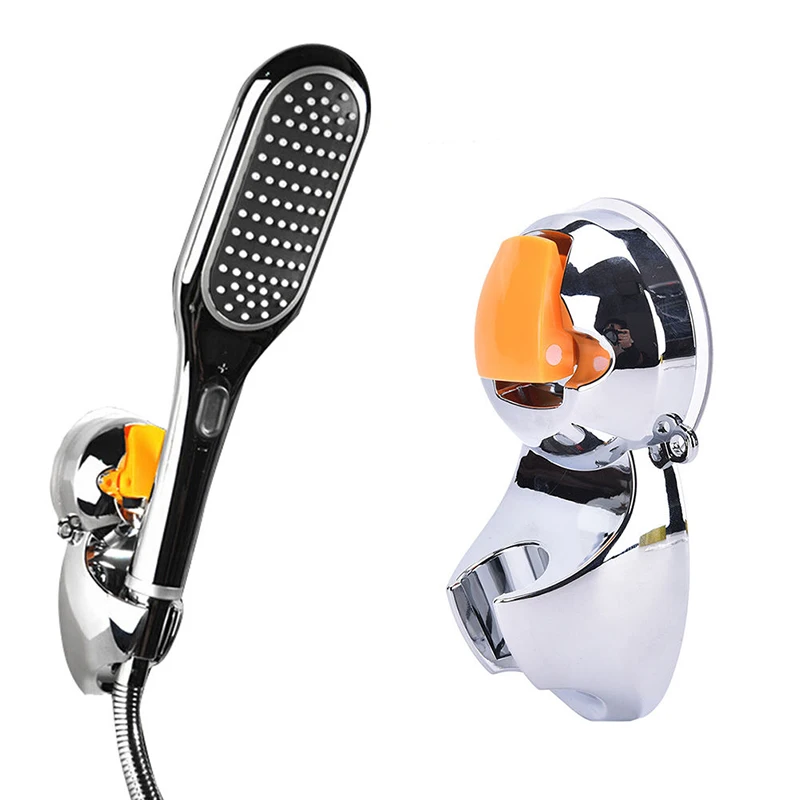 

360 Degree Rotate Shower Head Holder Adjustable Shower Head Holder Sucker Mounted Sucker Bracket