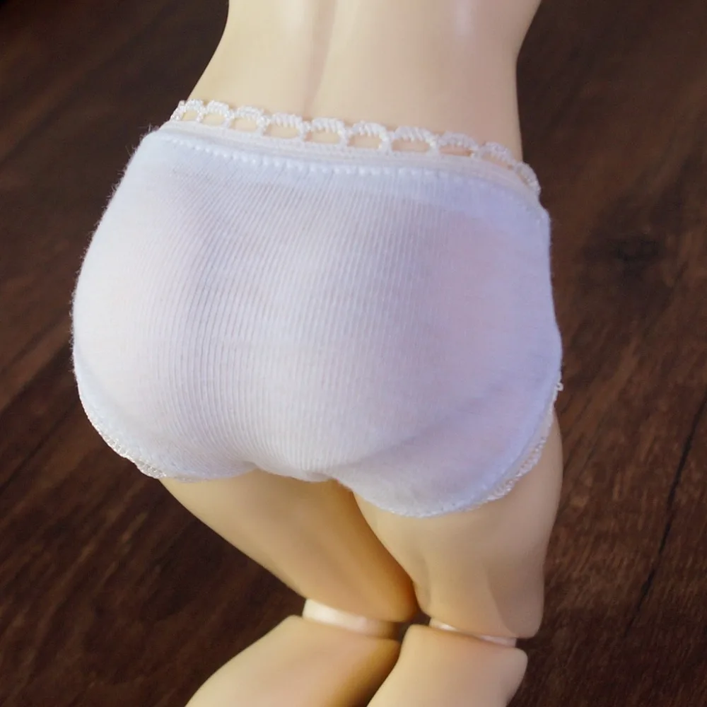 BJD трусы нижнее белье белые для женщин 1/4 17 &quot11&quot 1/6 24 &quot1/3 Tall MSD YOSD DK DZ AOD DD Doll|Куклы|