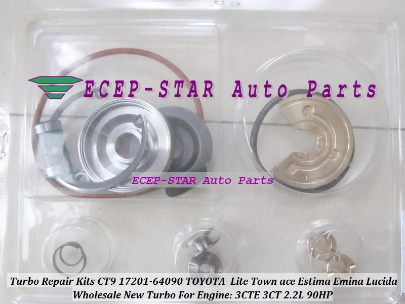 Turbo Repair Kits rebuild kit CT9 17201-64090 For TOYOTA HIACE HILUX Lite Ace LiteAce Town TOWNACE 1993-96 3CT 3C-T 2.2L | Автомобили и