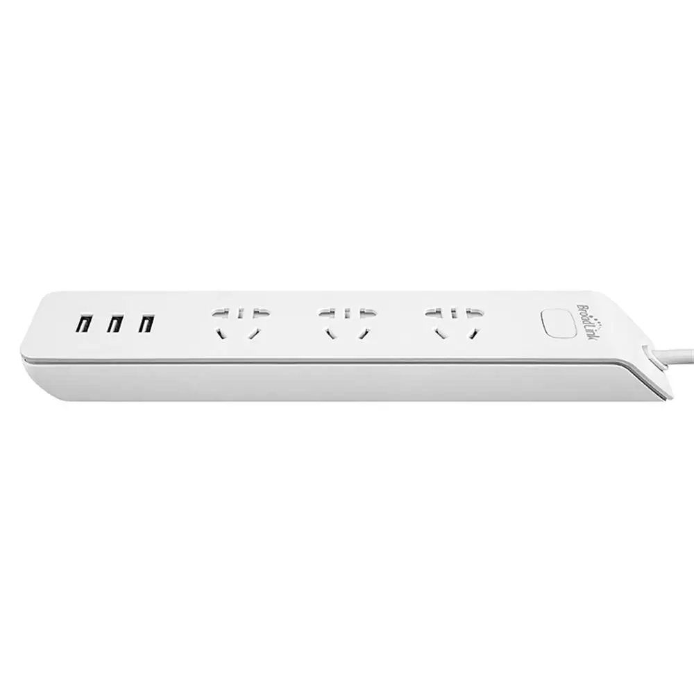 Broadlink оригинальная лента питания MP2 умная домашняя WiFi розетка 3 выхода USB 10A 1 5 м 250 в