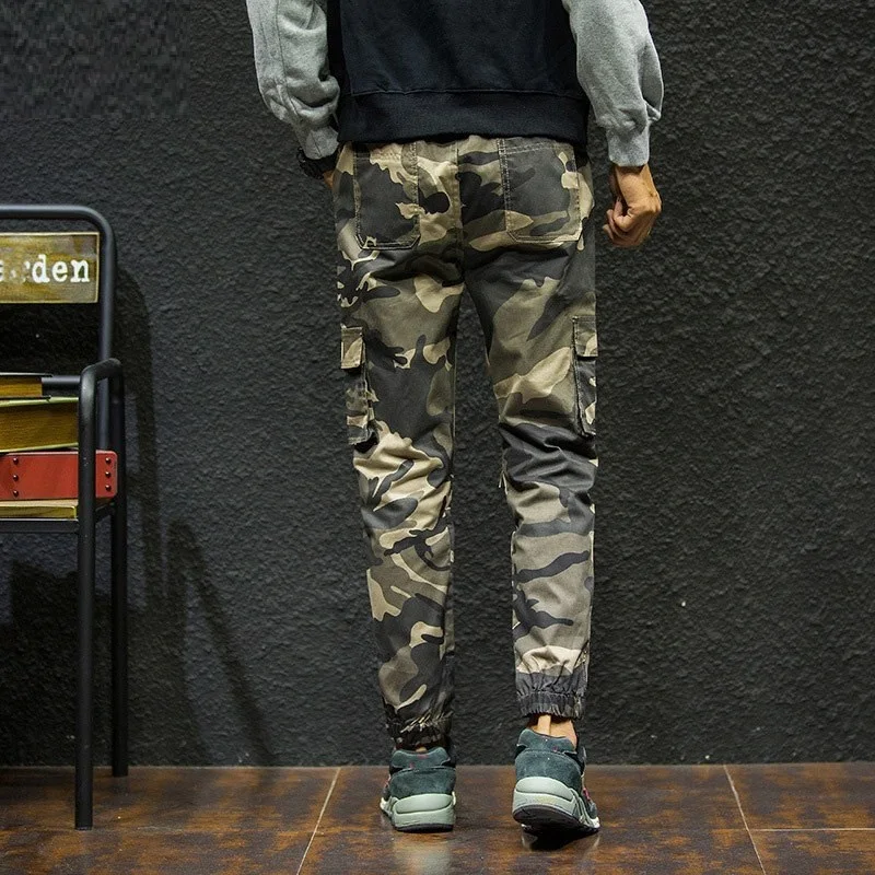 Мужские брюки-карандаш 5XL 6XL военные камуфляжные брюки до щиколотки большой