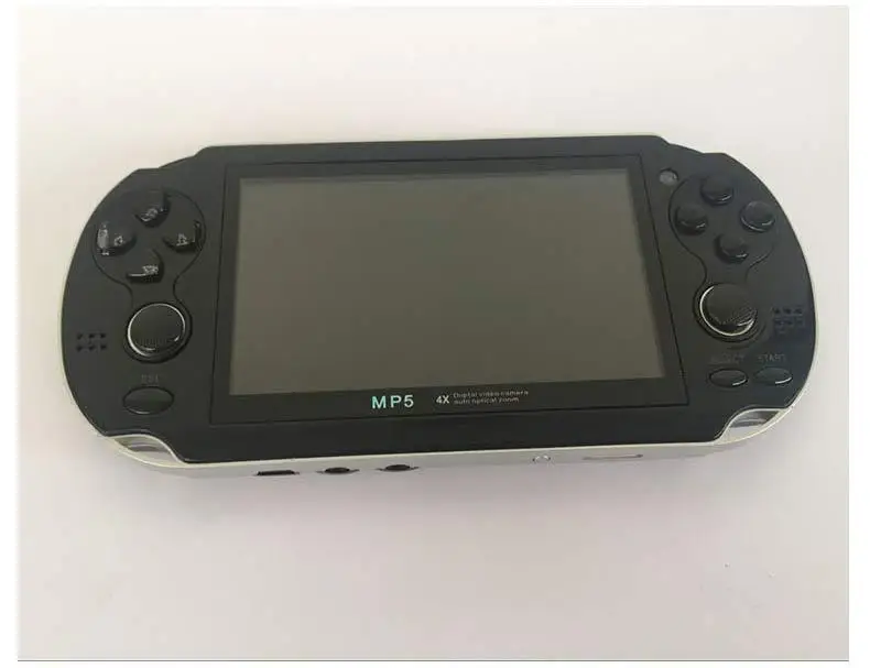 Черный 4,3 дюймовый экран MP4/MP5 игровой плеер портативная игровая консоль 8 Гб Память портативная видеоигра поддержка игра для psp встроенный в игры - Цвет: Черный