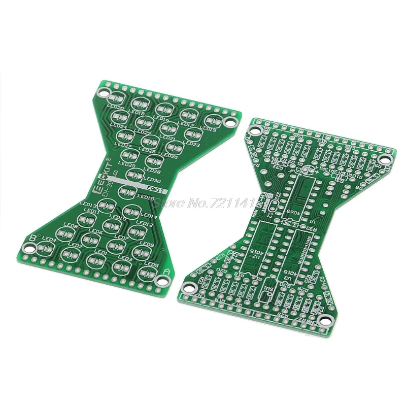 DIY Kit 5 в постоянного тока светодиодный электронный песочные часы регулируемые