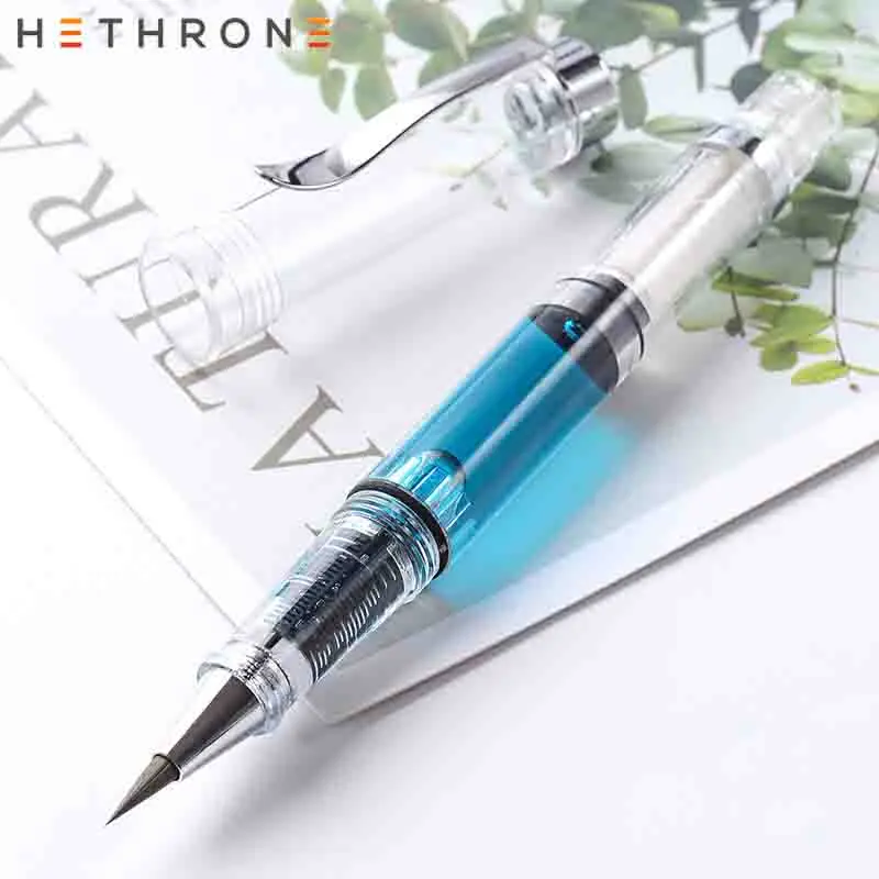 Hethrone 1 шт., Цветная кисть, мягкие чернила, вода, сделай сам, маркер, ручка, сверхтонкие канцелярские принадлежности, акварельный рисунок, эскиз, лайнер, товары для рукоделия