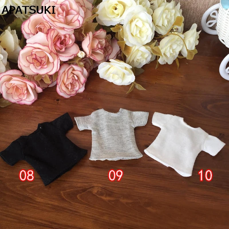 1 шт. 1/6 футболка для куклы блайз повседневная одежда для Барби рубашки для Momoko кукла azone одежда 1:6 аксессуары для кукол