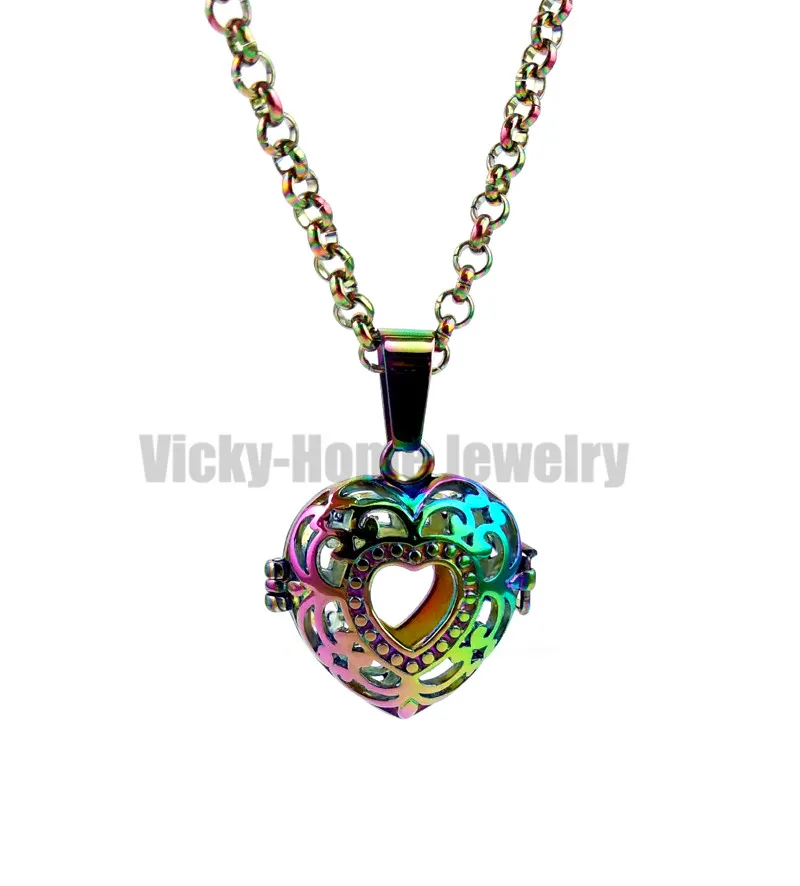 С цепочкой в подарок незаменимый женский медальон для ароматерапии клетка из