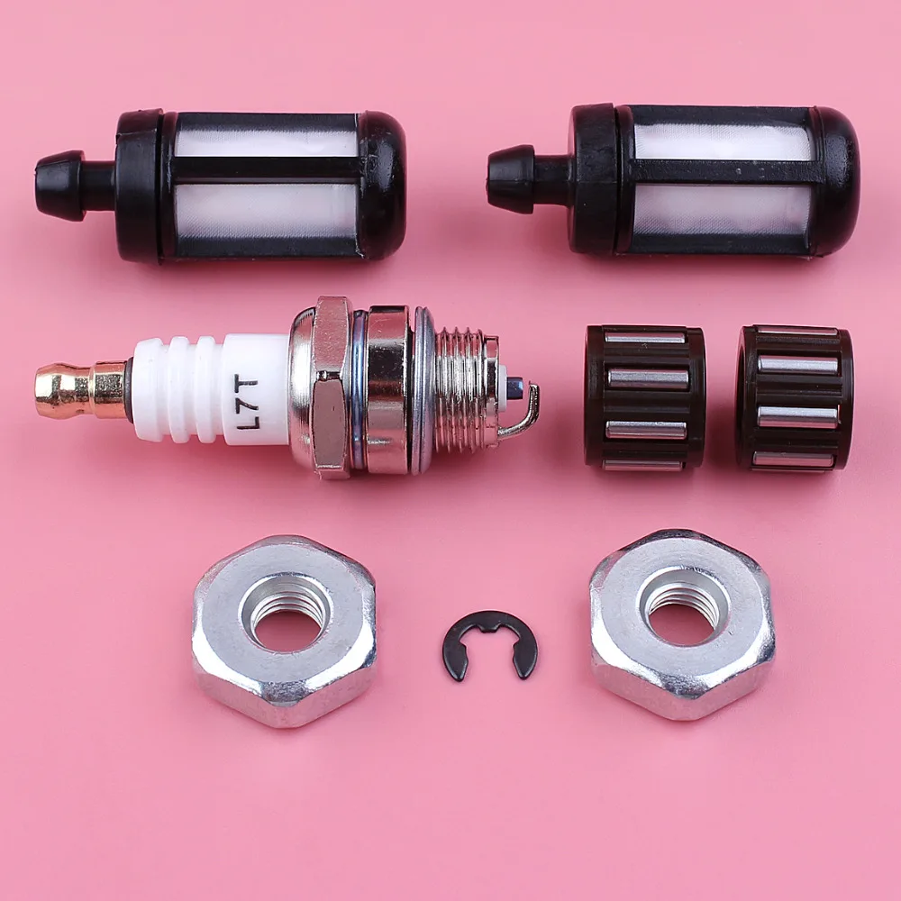Fuel Filter Bar Nut Piston Needle Bearing Spark Plug Kit For Stihl MS660 MS640 066 064 Chainsaw Replacement Parts | Инструменты