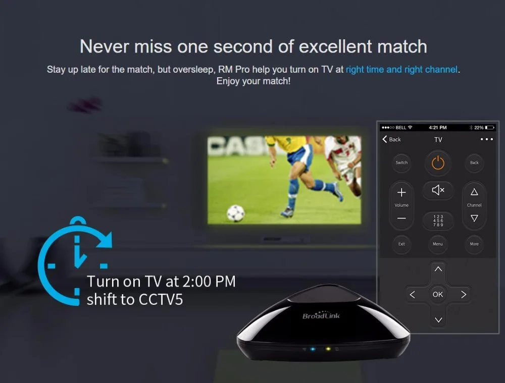 Broadlink RM PRO+ RM Mini 3 умный дом автоматизация WiFi+ IR+ RF умный дом переключатель универсальный интеллектуальный пульт дистанционного управления Alexa