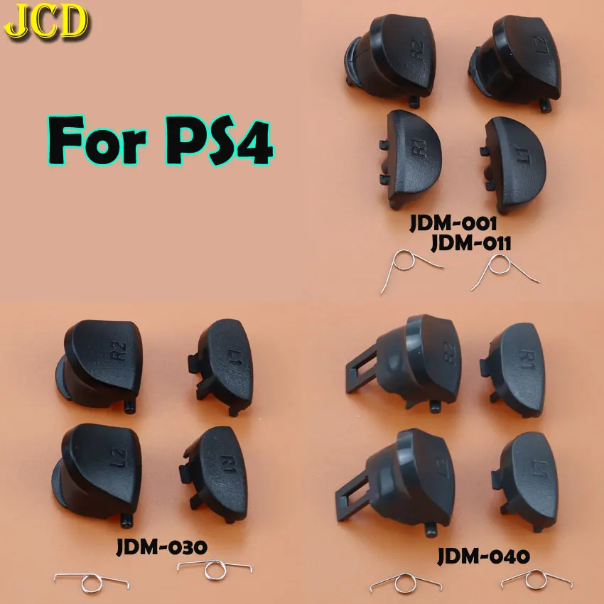JCD 1 шт. для PS4 pro slim Controller L1 R1 + L2 R2 кнопки запуска пружины запасные части Sony PlayStation 4 |