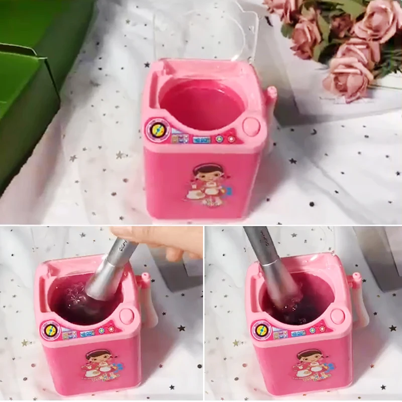 Электрическая мини-щетка для макияжа с функциями очистка мытье игрушек ролевые