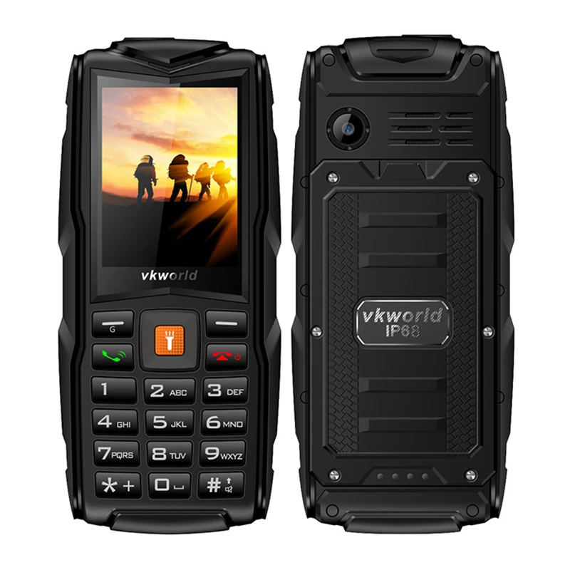 Оригинальный VKWORLD новый камень V3 сотовый телефон 3000 мАч 2MP Камера IP68