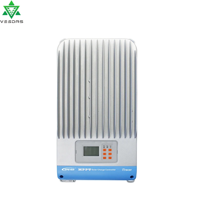 MPPT 45A 60A Солнечный Контроллер заряда 12 V 24 V 36 V 48 V автоматическая работа с ЖК-дисплеем