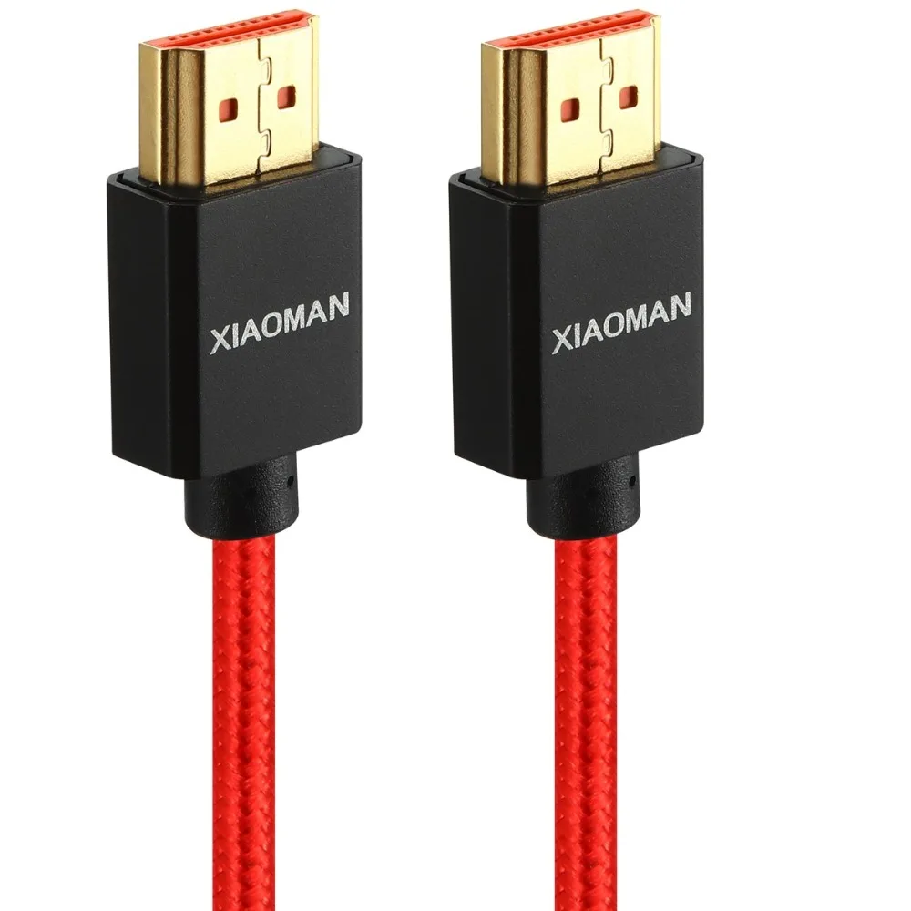 

HDMI Cable 2.0 4K High Speed Cable 1m 2m 3m 5m 10m Support Ethernet Audio Return for Xiaomi Projector Apple TV HDMI Splitter PC