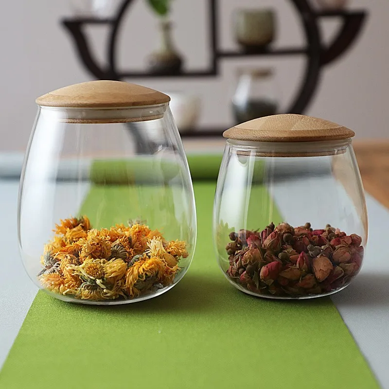 Творческий Mason Jar специи боросиликаное стекло банки с крышкой Герметичная кухня хранения бутылки кофе сахар оптом контейнер карамельная трось сandy cans