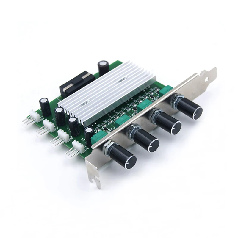 ESLOTH компьютерный корпус SATA интерфейс PCI бит вентилятор регулятор 4 канальный