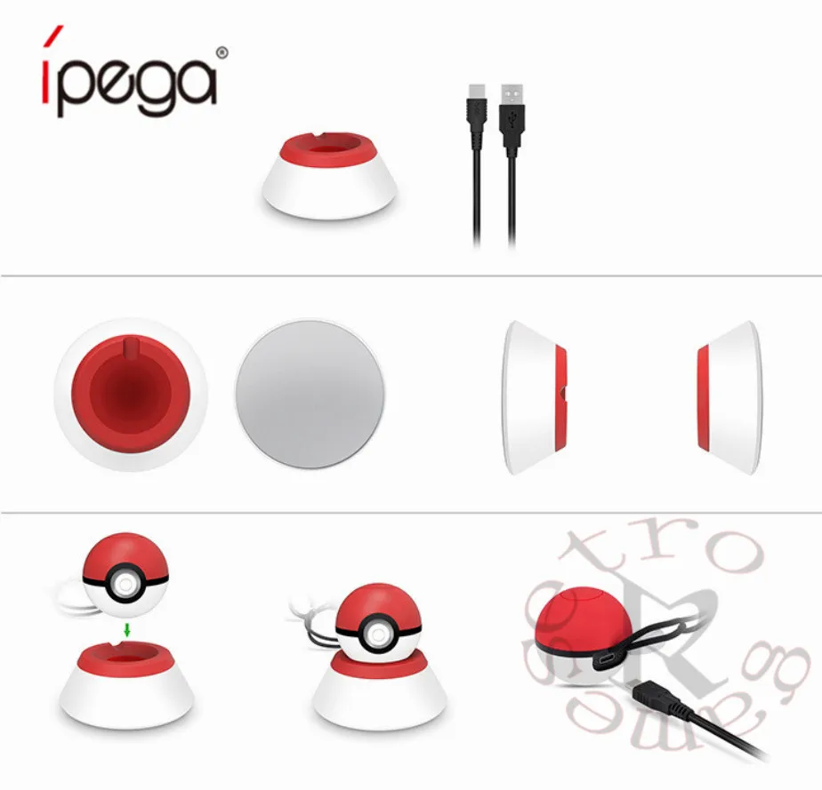 Зарядное устройство Poke Ball зарядное Ns Elf Treasure Dream переключающее аксессуары для