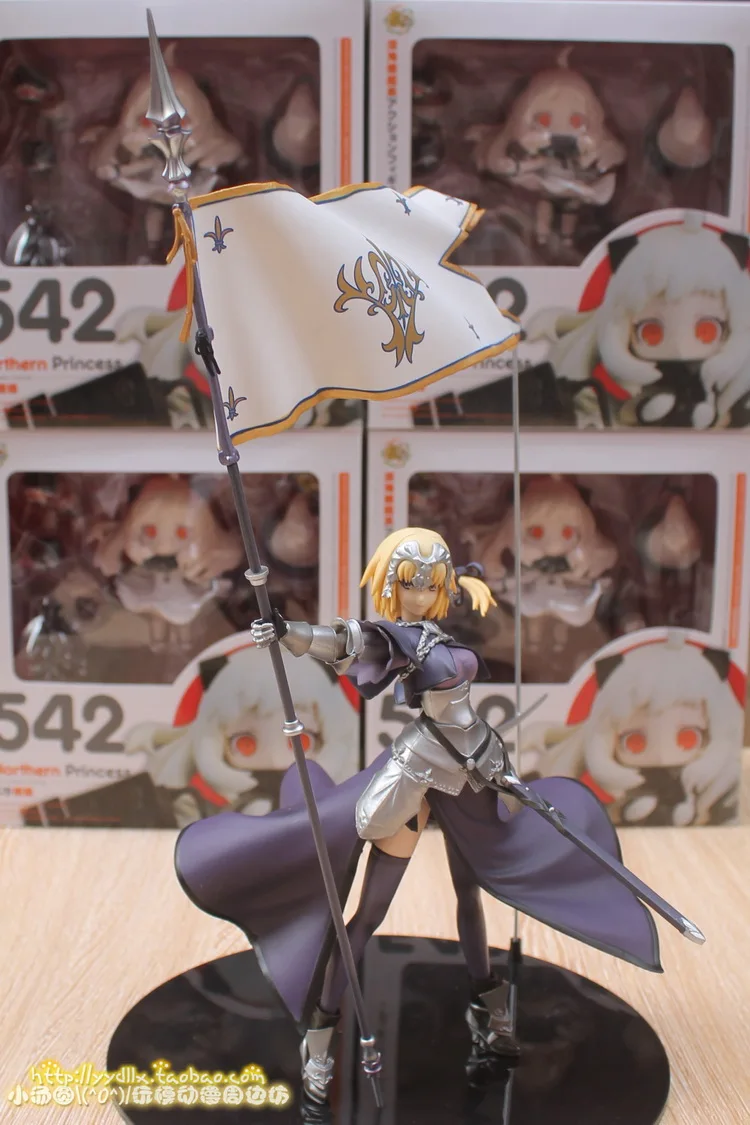 Аниме Фигурка 22 см Fate/Apocrypha Jeanne dɺrc Saber Lily ПВХ фигурка коллекционная игрушка