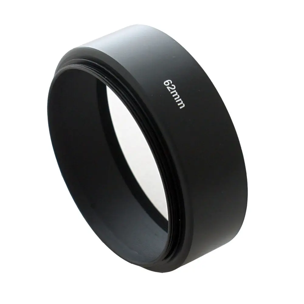 

62mm Professional Standard Metal Lens Hood 62mm Screw In 62mm Filter Thread Lens