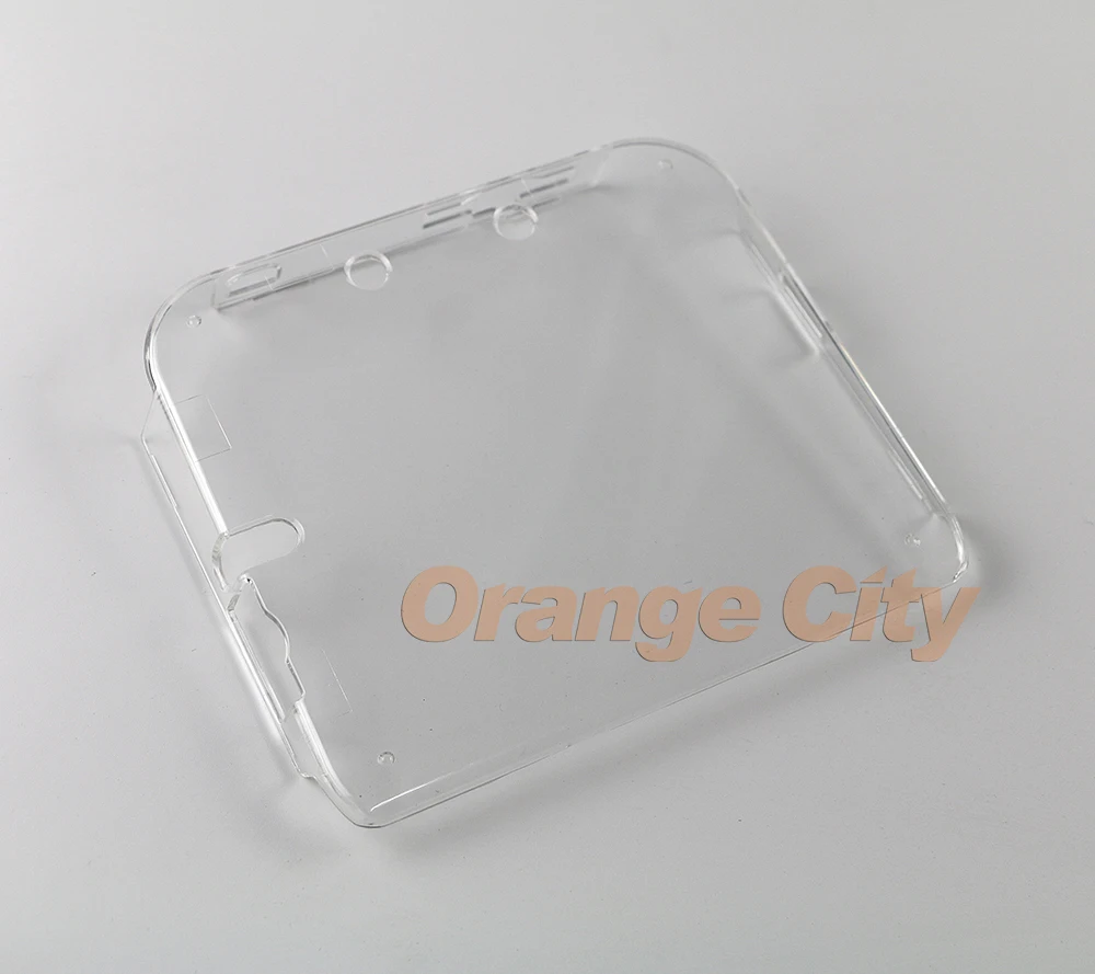 ChengChengDianWan прозрачный Кристальный чехол кожаный защитный для 2DS с коробкой 10