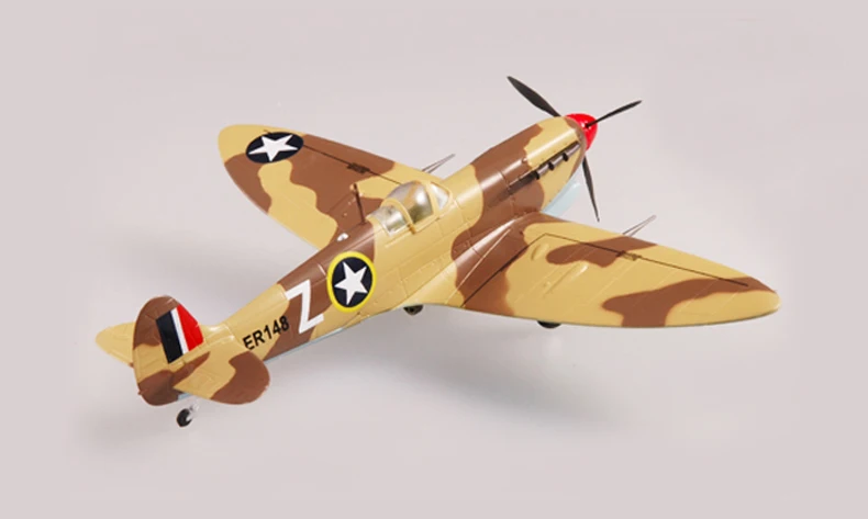 

Труба 1: 72 ВВС США Spitfire fighter 37219 модель готового продукта