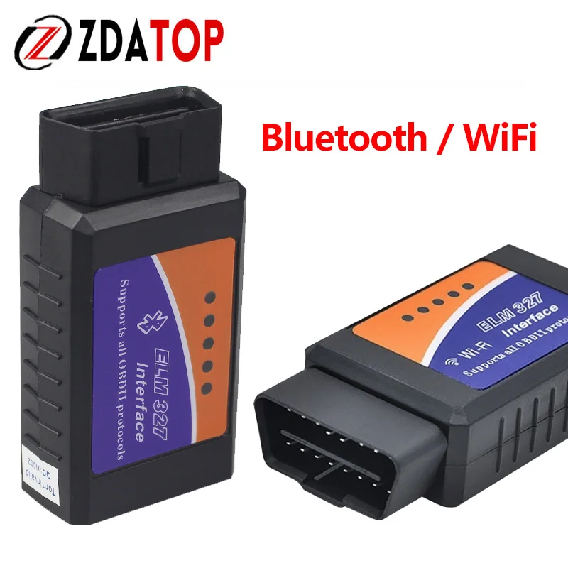 ZOLIZDA ELM327 V1.5/V2.1 ELM 327 OBDII считыватель кодов Мини OBD 2 Автомобильный диагностический