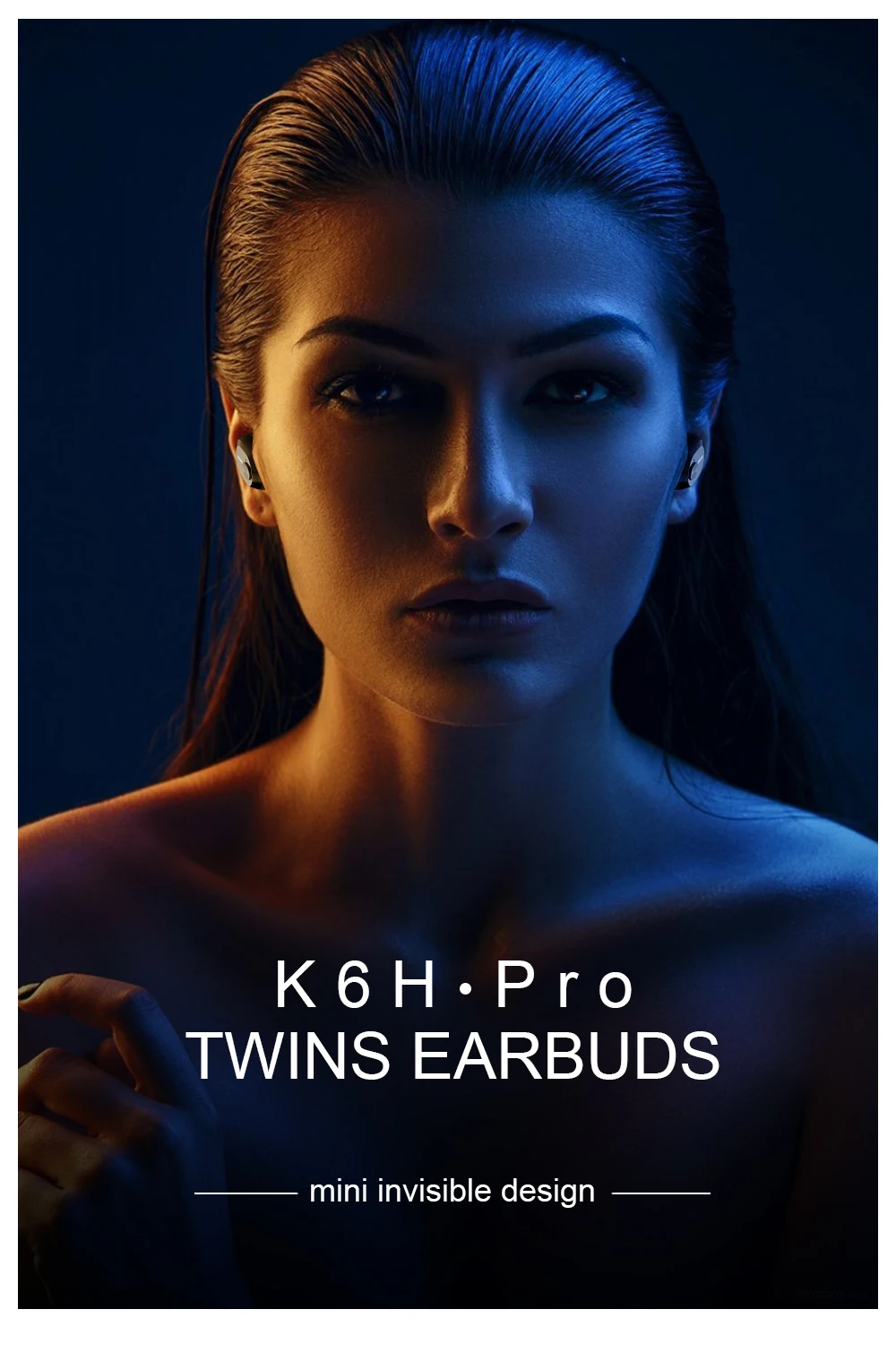 Dacom K6H Pro Bluetooth наушники 5,0 беспроводные наушники TWS настоящие беспроводные наушники мини для телефона и музыки