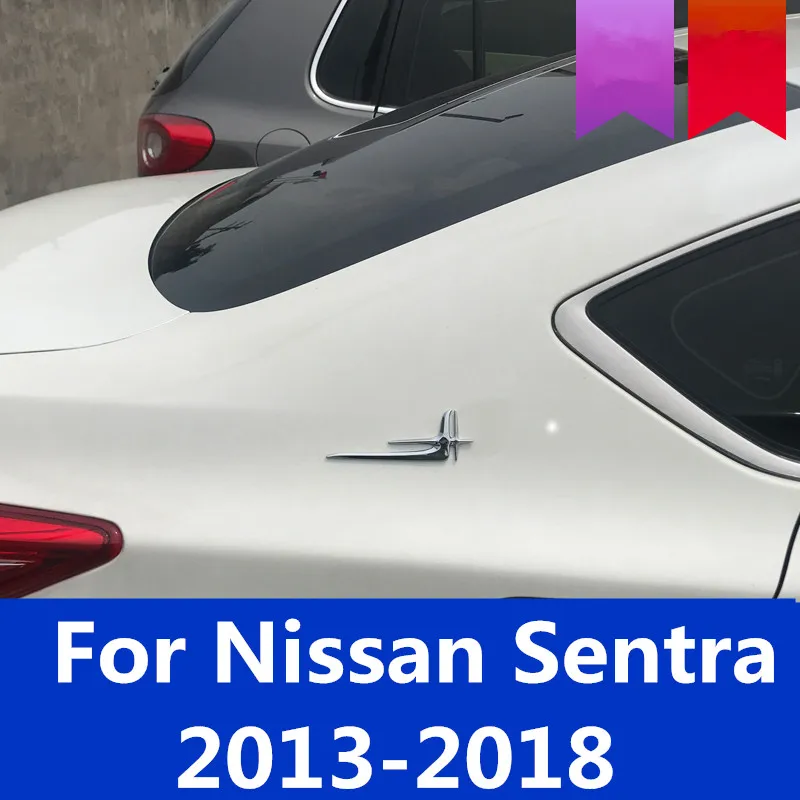 Для Nissan Sentra 2013 2018 Автомобильные Боковые лезвия Тип листовая доска сторона