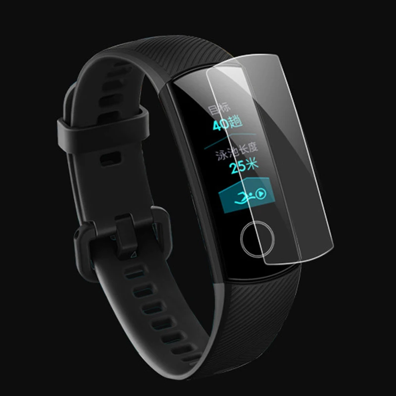 Защитная пленка из мягкого ТПУ с защитой от царапин HD для huawei Honor Band 4/5, умный браслет, Защитная пленка для экрана, не стекло