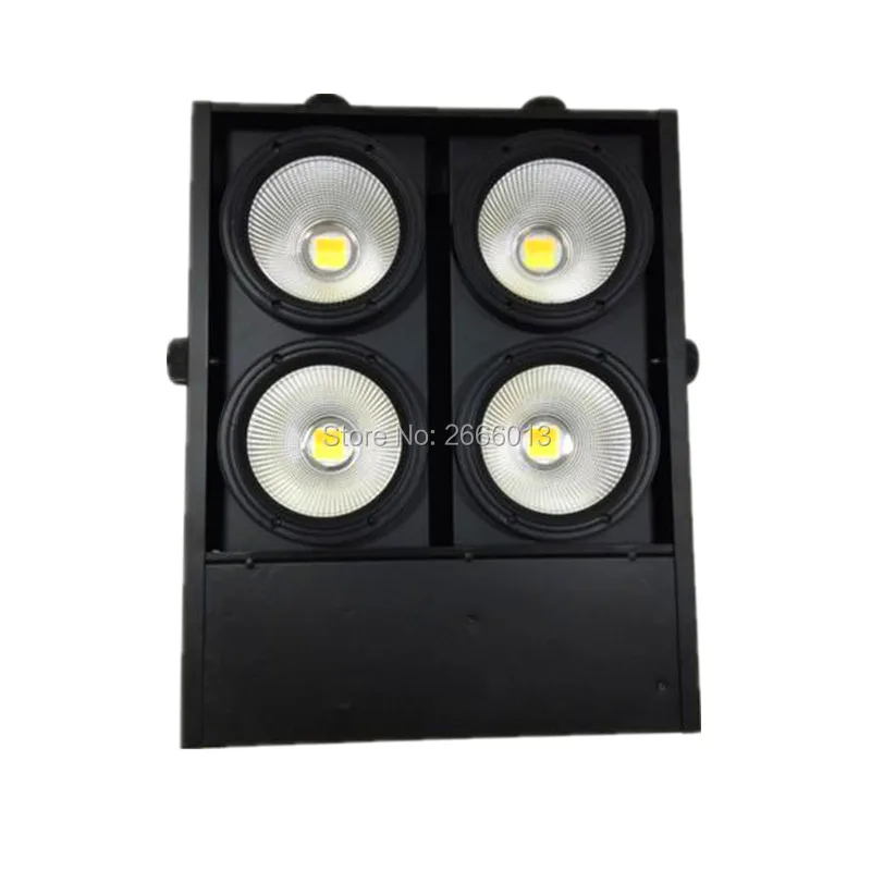 2 шт./лот 4 глаза Dimmering 4x100 Вт удара ослепительный свет DMX освещение этапа мытья