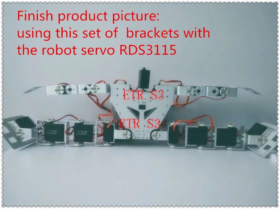 Серводвигатель гуманоид DOF DIY robot Обучающие детали гуманоидного робота RC arduino +
