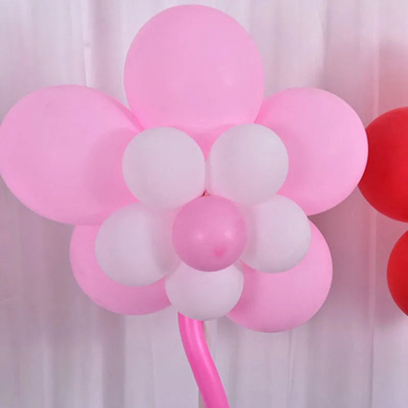 Латексный воздушный шар многоцветные надувные свадебные украшения колонна база