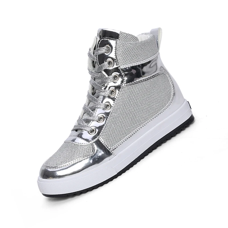 ABDB/Весенняя женская повседневная обувь парусиновая с высоким берцем на толстой