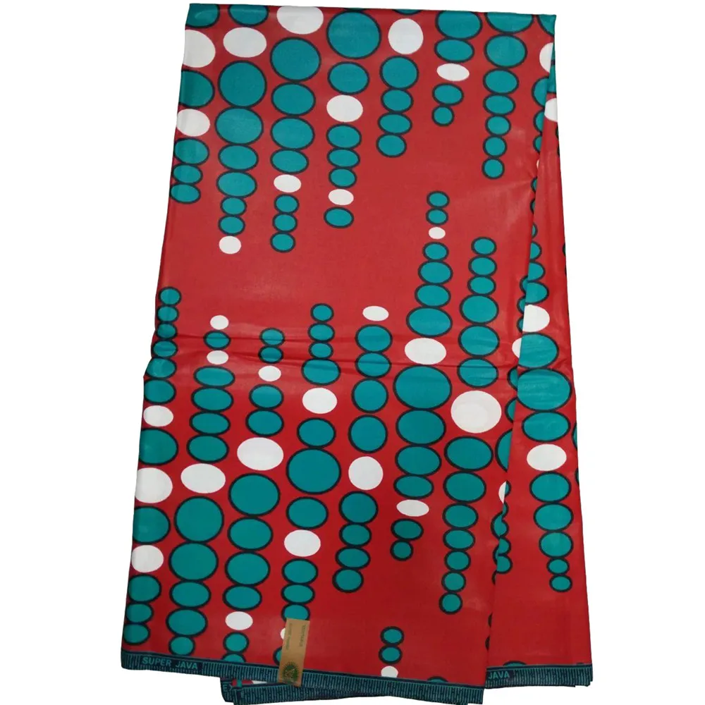 (6 Ярдов/шт) Бесплатная доставка Лучшие качества Нигерии Java Печатает Ткань Воска