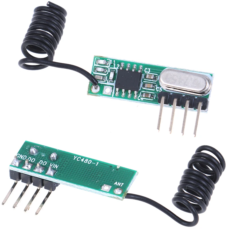 2 0 V 5 433 МГц RF Беспроводной модульный передатчик и приемник Kit для Arduino Raspberry Pi /ARM/MCU