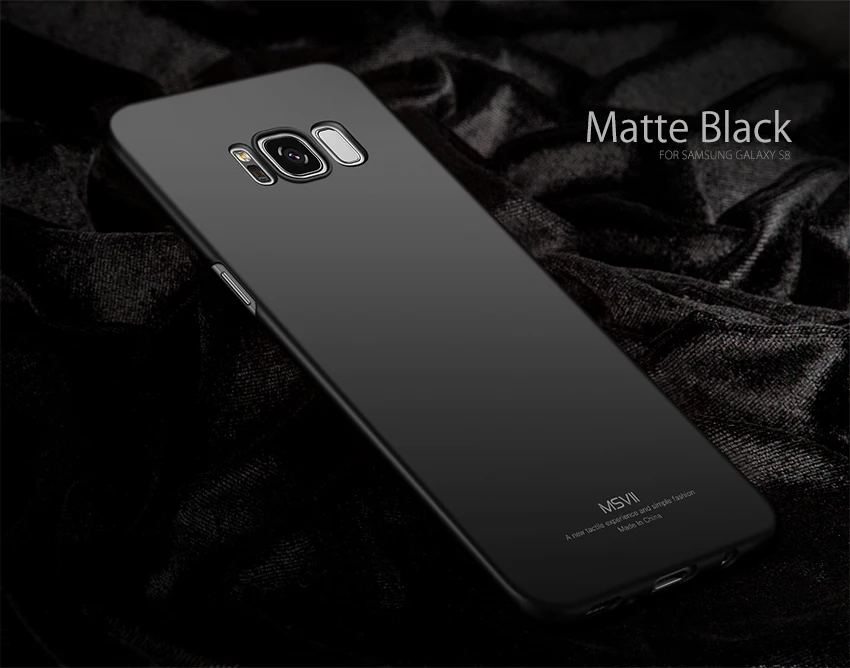 Msvii, Ультратонкий чехол для телефона samsung Galaxy S6, S7, S8, S8+ S9, S9+ Edge Plus, Противоударная задняя крышка для samsung Galaxy S9