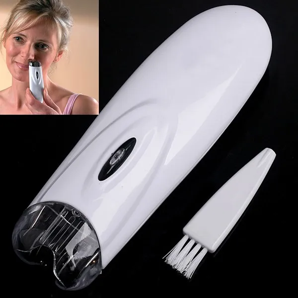 Белый автоматический эпилятор для удаления волос на лице Электрический пинцет