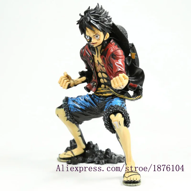 Аниме One Piece специальный цвет Luffy файтинг ПВХ экшн фигурка Коллекционная модель