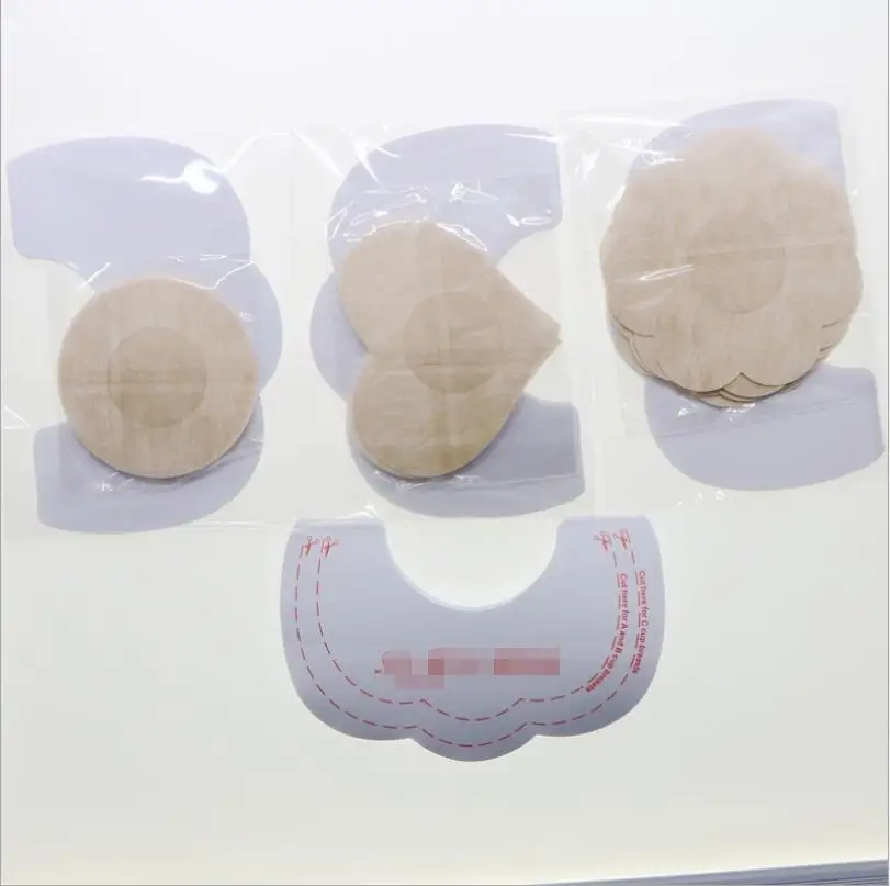 Одноразовая нагрудная маска легкая паста 5 пар молочной пасты + Двойной нагрудной