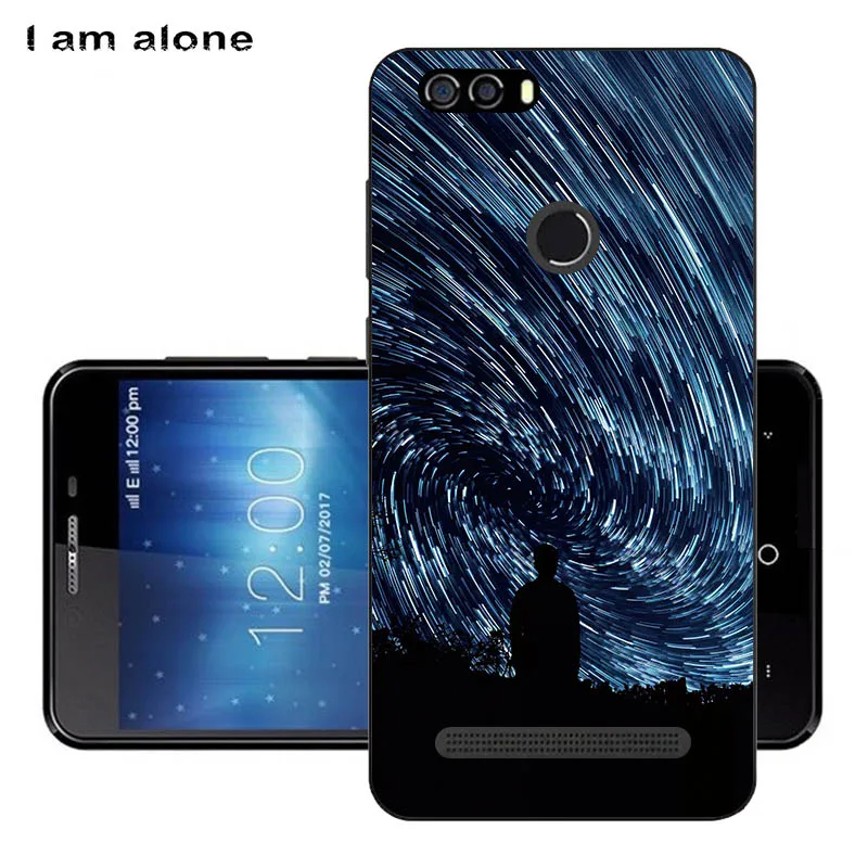 Чехлы для телефонов I am alone для Leagoo power 2 5,0 дюйма, мягкие чехлы из ТПУ для мобильных телефонов с мультяшным принтом для Leagoo power 2, сумки