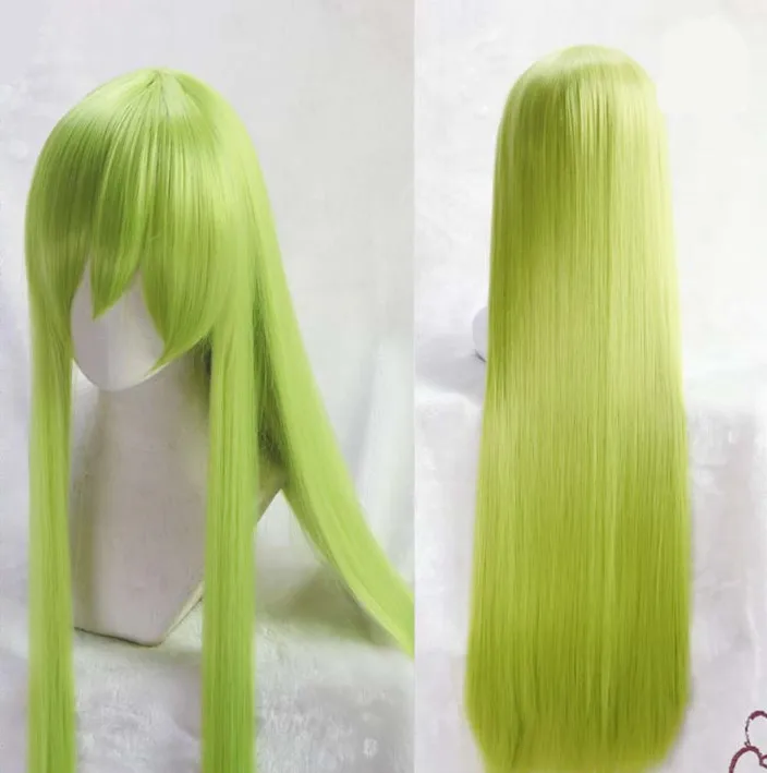 Fate/Grand Order Enkidu Косплей зеленый парик мужской длинные прямые зеленые волосы