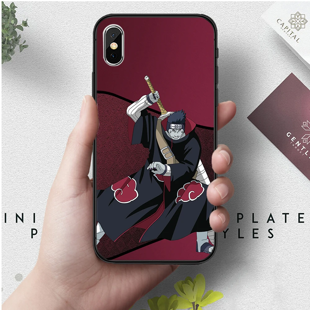 6 Lavaza Наруто Акацуки умный силикон чехол для iPhone 5 5S 6 6 S Plus 7 8 X XS Max XR - Цвет: 6