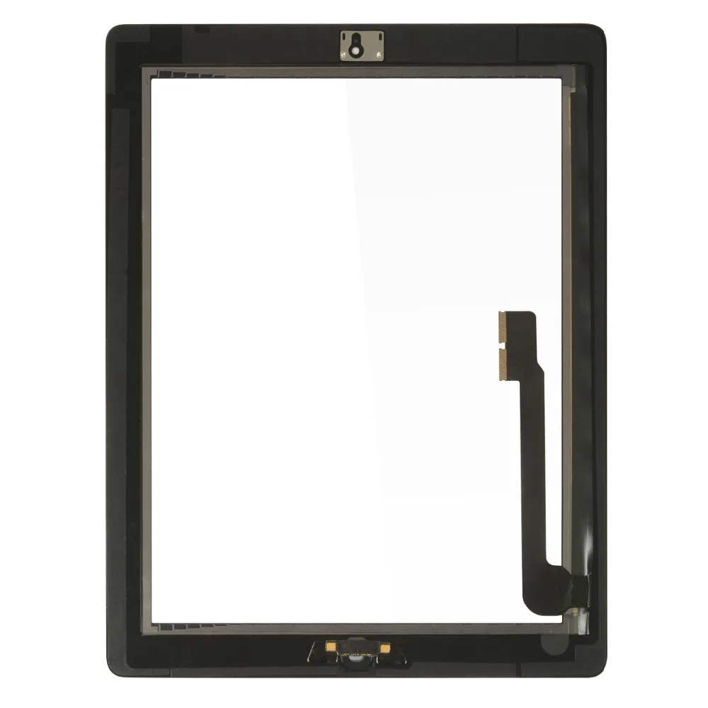 9," для iPad 3 сенсорный экран iPad3 A1416 A1430 A1403 сенсорный дигитайзер сенсорная стеклянная панель с кнопкой домой и рамкой клеевые наклейки
